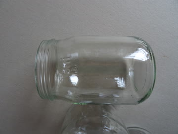 Toni - Gläser von Joghurt - Original - helles Glas, 12 Stück