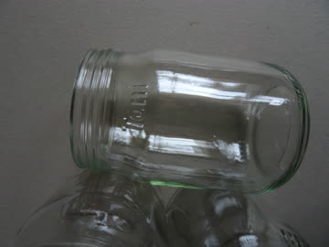 Toni - Gläser von Joghurt - Original - helles Glas, 12 Stück